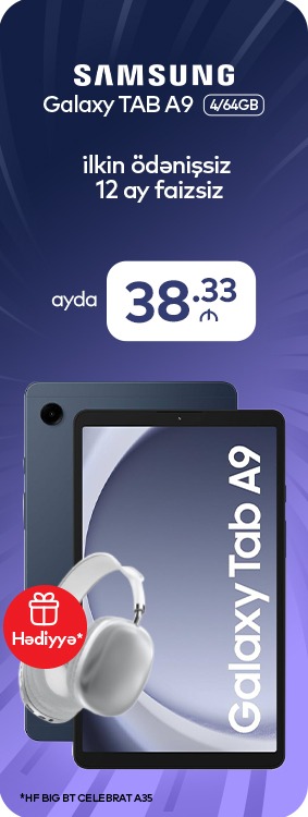 Samsung planşet hədiyyəli