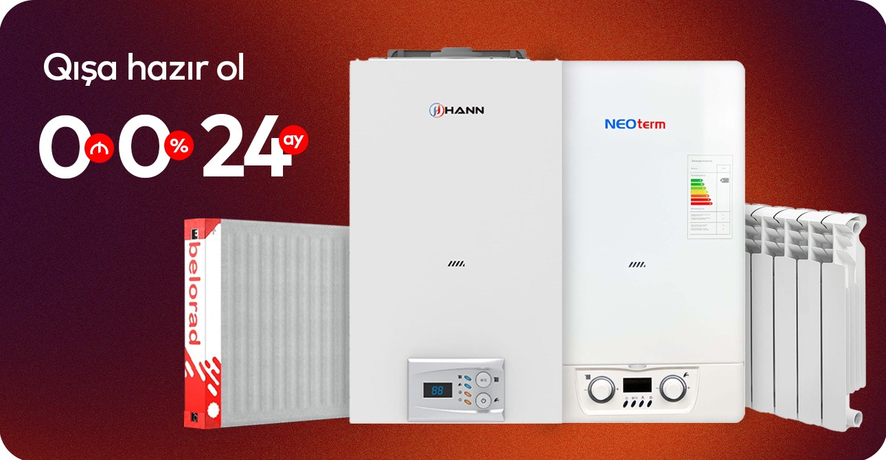 Komi radiatorlar kreditlə